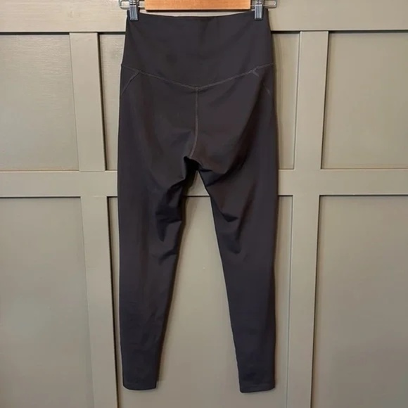 Girlfriend Collective Compressive High Rise Leggings Charcoal Gray Size Small - Picture 6 of 8